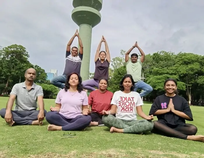 Yoga Day at Lex Visas
