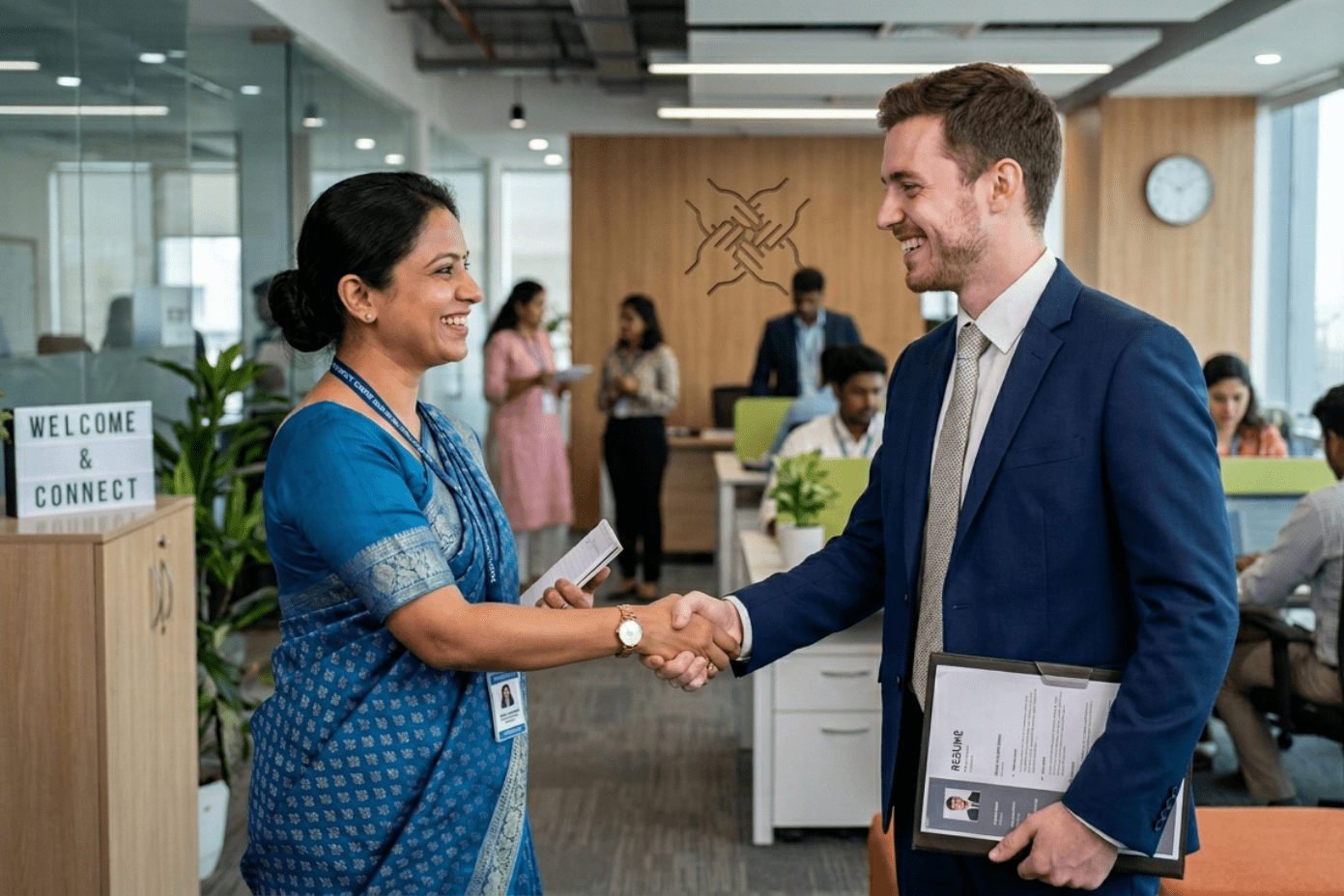 HR team managing HR immigration compliance challenges in global hiring