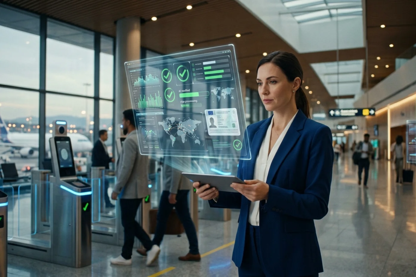 AI transforming work visa processing and corporate immigration services in 2026 by Lex Visas
