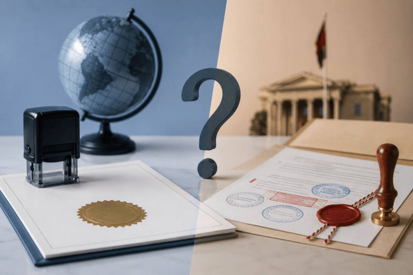 Apostille vs Embassy Attestation – Document Authentication Guide | Lex Visas