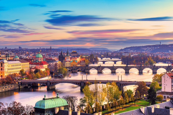Indian professional working in the Czech Republic, representing international employee mobility