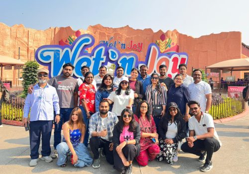 Lex Unplugged team outing at Wet N Joy featuring fun water rides, team activities, and employee bonding moments