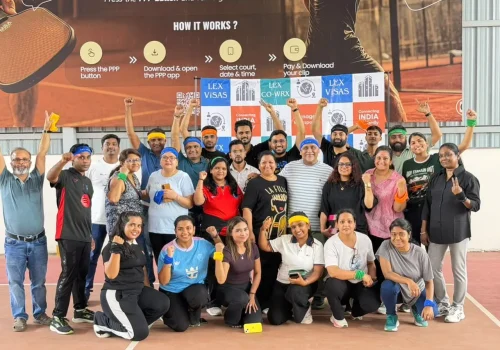 Pickleball tournament at Lex Visas